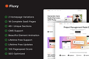 Fluxy Multi layout Framer, a Landing Page Template by Lumina_ui_ux202 (Thumbnail 2 of 6)