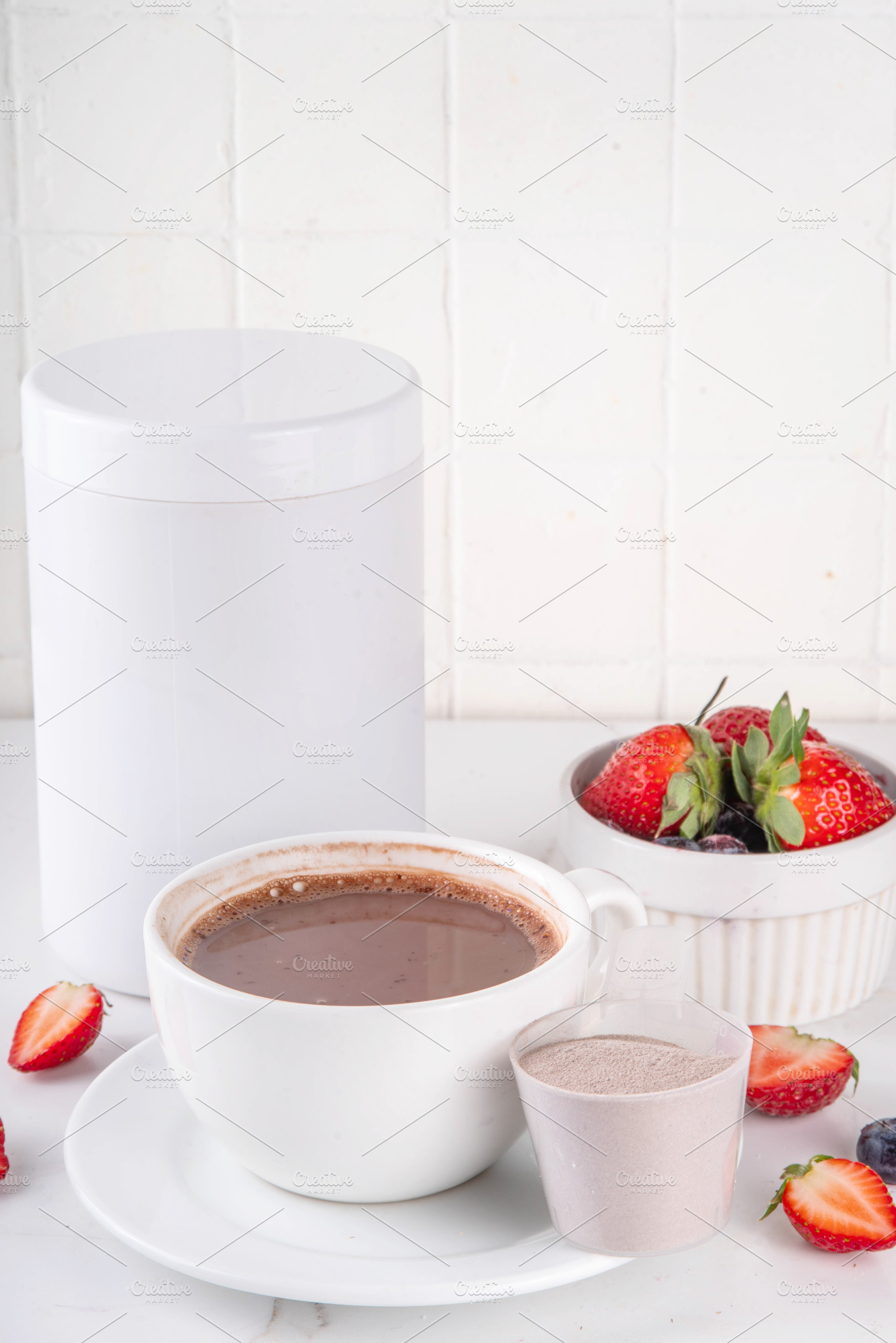 Hot Chocolate Protein Drink, a Food & Drink Photo by Rimma