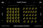 Veloria Queen Typeface, a Serif Font by alit design (Thumbnail 7 of 20)
