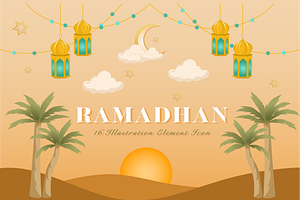 Ramadan Icon Illustration, an Object Graphic by Artnivora.Std