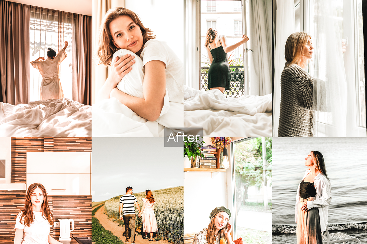10 Warm and Airy Lightroom Presets, a Preset Add-On by RamsaGraphi (Photo 3 of 9)