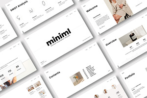 Minimal Presentation Template, a Presentation Template by Graphpexel