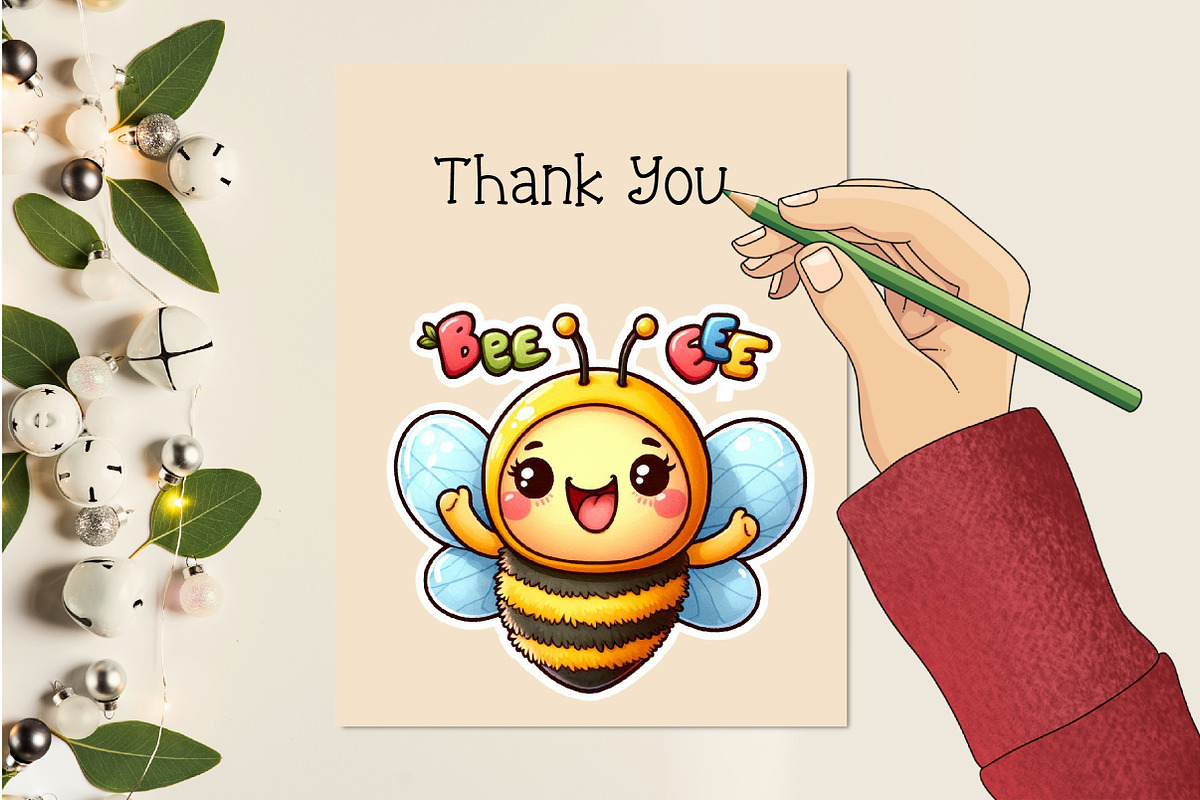 Kawaii School Sublimation Stickers, an Illustration by Creative Art (Photo 2 of 9)