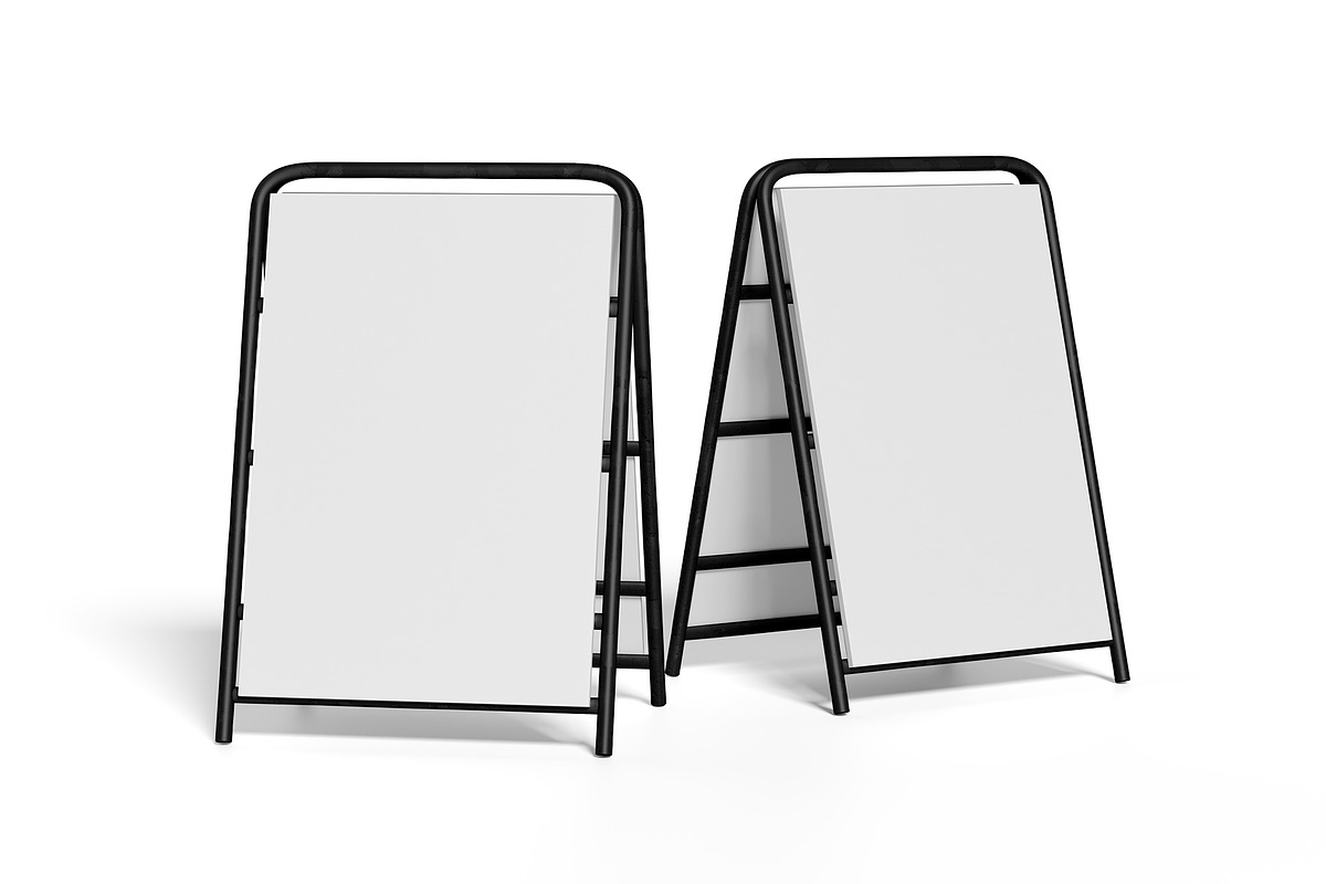 Signboard Mockup, an Advertising Mockup by GraphicsPixel (Photo 4 of 6)