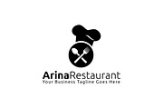 Arina Restaurant Logo Template, a Branding & Logo Template by Logo20 (Thumbnail 2 of 2)