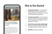 Stretch Accordion Showit Template, a Websites & App Template by Amanda Pena Design (Thumbnail 5 of 6)