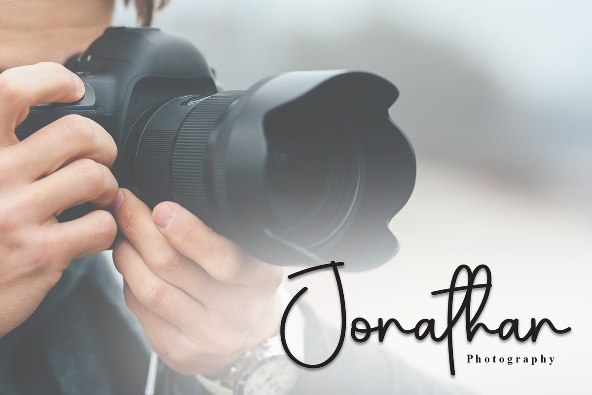 Honeymoon | Script Font, a Handwritten Font by Scratchones (Photo 4 of 8)