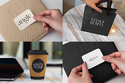 Sticker Mockups Pack, a Packaging Mockup by Dikarte.Store (Thumbnail 7 of 15)
