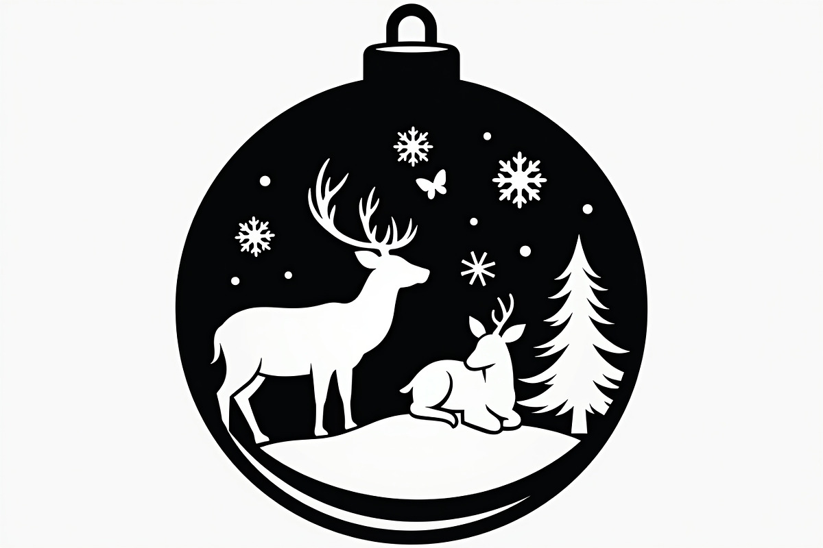 Christmas Ornament Design Bundle, an Object Graphic by balal (Photo 5 of 13)