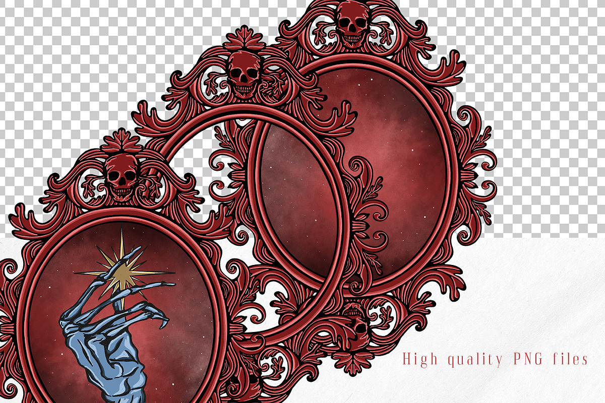Edgar Allan Poe Gothic Clipart set, a Person Illustration by Yelloo Fish (Photo 9 of 19)
