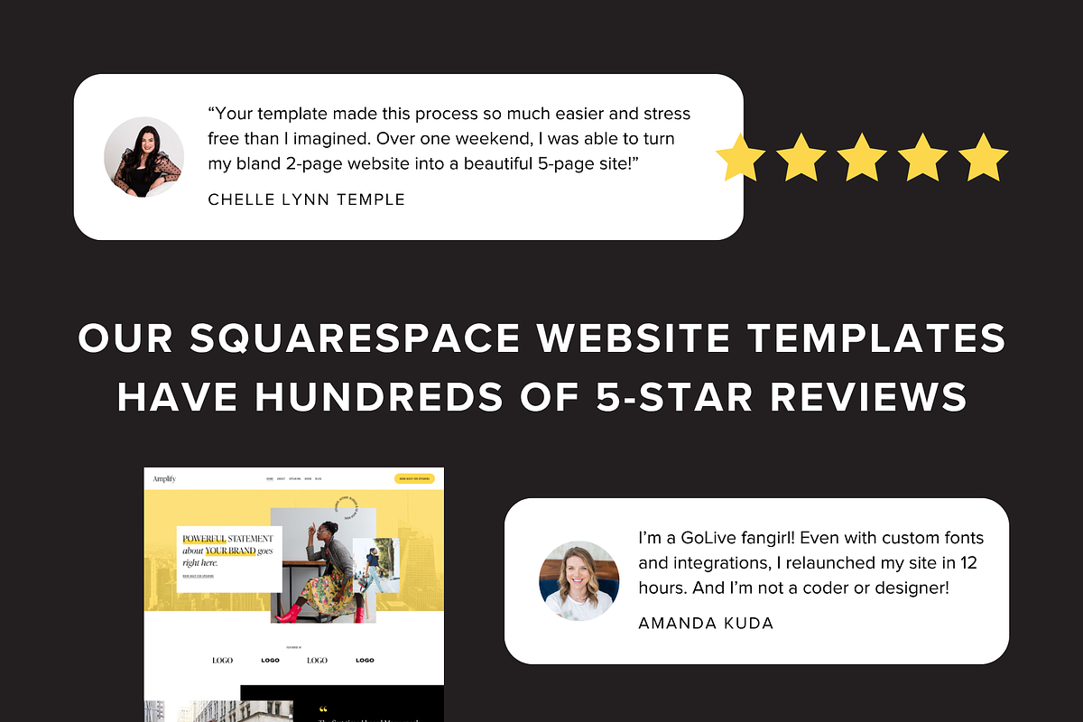 Public Speaker Website Template, a Squarespace Template by GoLive Website Templates (Photo 12 of 12)