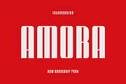 Amora, a Font by riotama85 (Thumbnail 1 of 5)