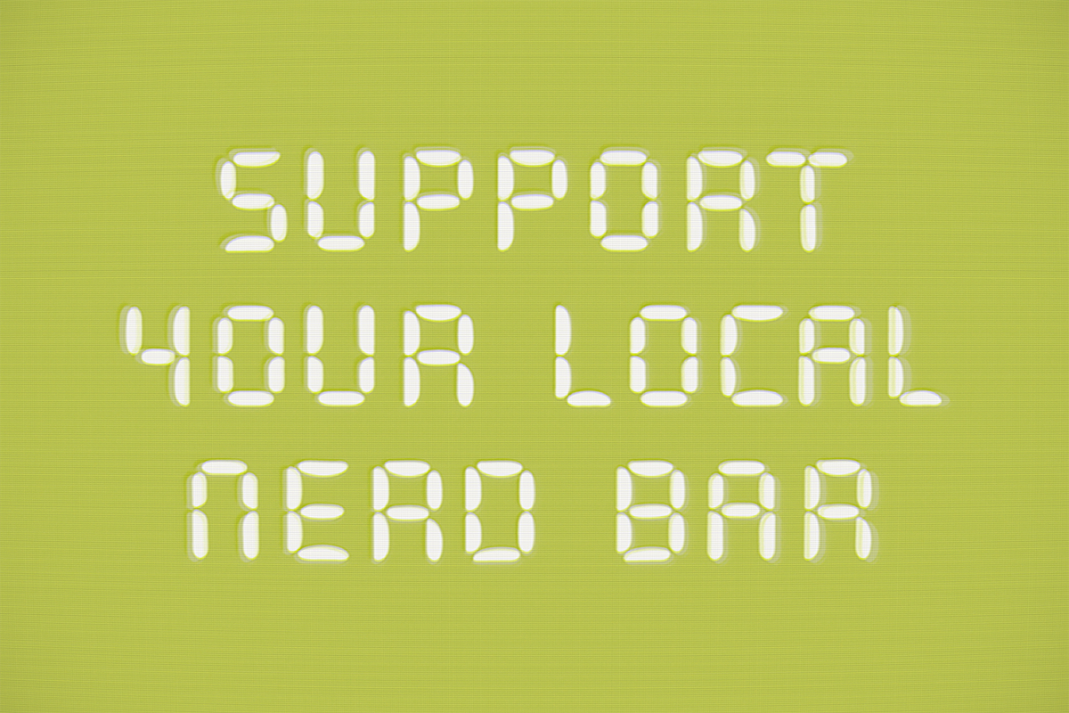 80085, a Sans Serif Font by Bruised Goods (Photo 9 of 10)
