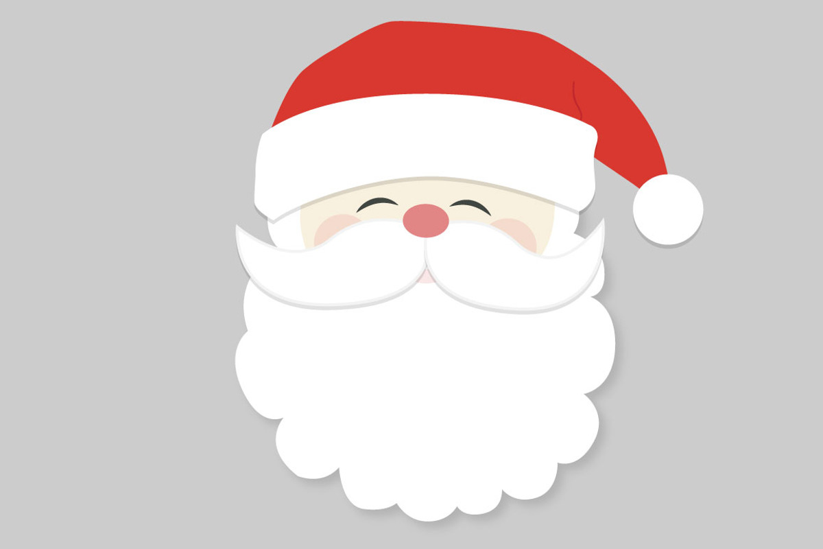 Santa Peeking, an Illustration by Illustrations by Jessie (Photo 5 of 5)