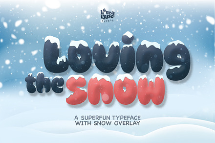 Loving Snow Font, a Font by Kereatype