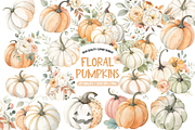 Autumn Florals Clipart, an Object Illustration by TatiMockup (Thumbnail 1 of 5)