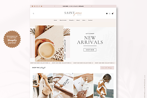 Shopify Theme - Neutral Beige