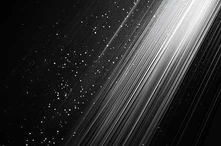 Light streaks on dark, a Photo by Beautiful things