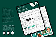 One Page Brand Guidelines, a Brochure Template by Artisan Vibes (Thumbnail 3 of 5)