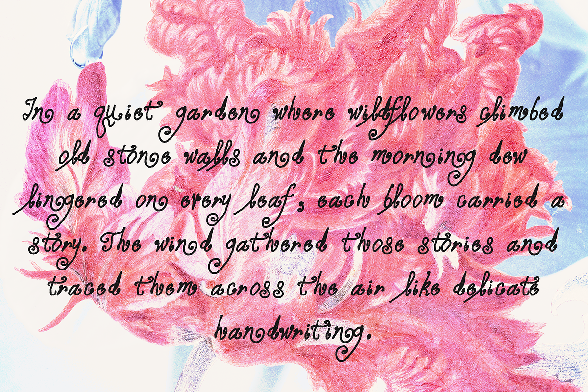 Hortus - Hand Script, a Script Font by Lilithcollageart (Photo 5 of 9)