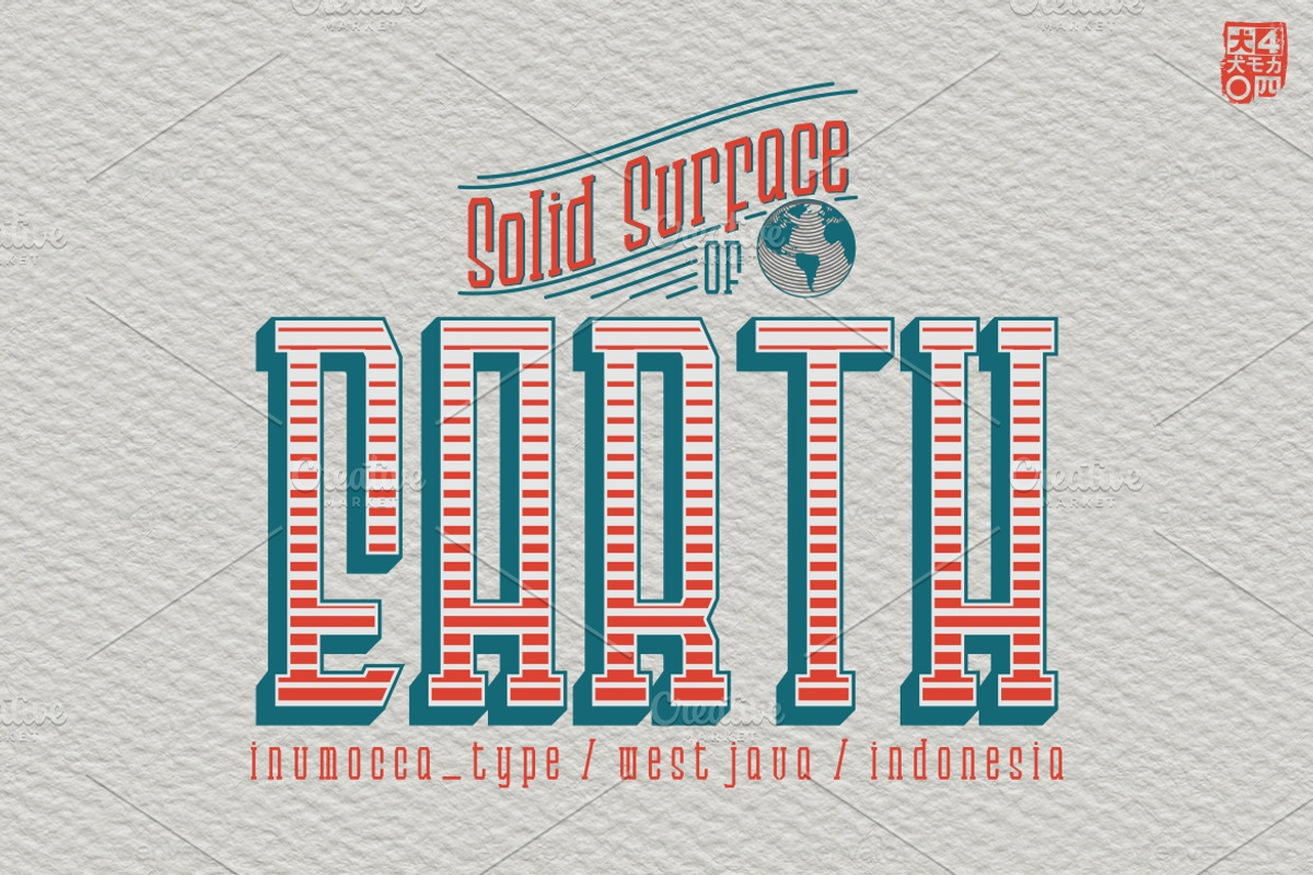 LANDdeuh (Layered font Family) preview 6