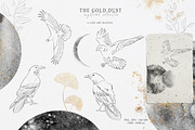SALE! Watercolor moon collection, a Texture Illustration by Tiana Geo (Thumbnail 10 of 13)
