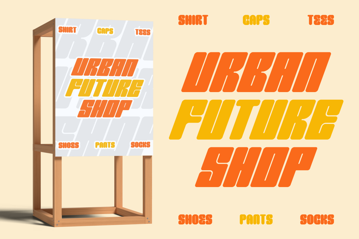 Dynamic Display - Logo Font, a Font by PutraCetol Studio (Photo 9 of 11)