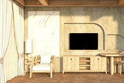 3D Interior Design, Bedroom Mockup, an Architecture 3D Model by Arthitecture Home (Thumbnail 5 of 9)