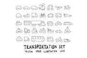 871 Hand Draw doodle icons set, an Outline Icon by TKDoodle (Thumbnail 4 of 19)