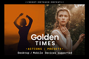 Golden Times - Actions and Presets, a Preset Add-On by Hydrozi Presets (Thumbnail 1 of 7)