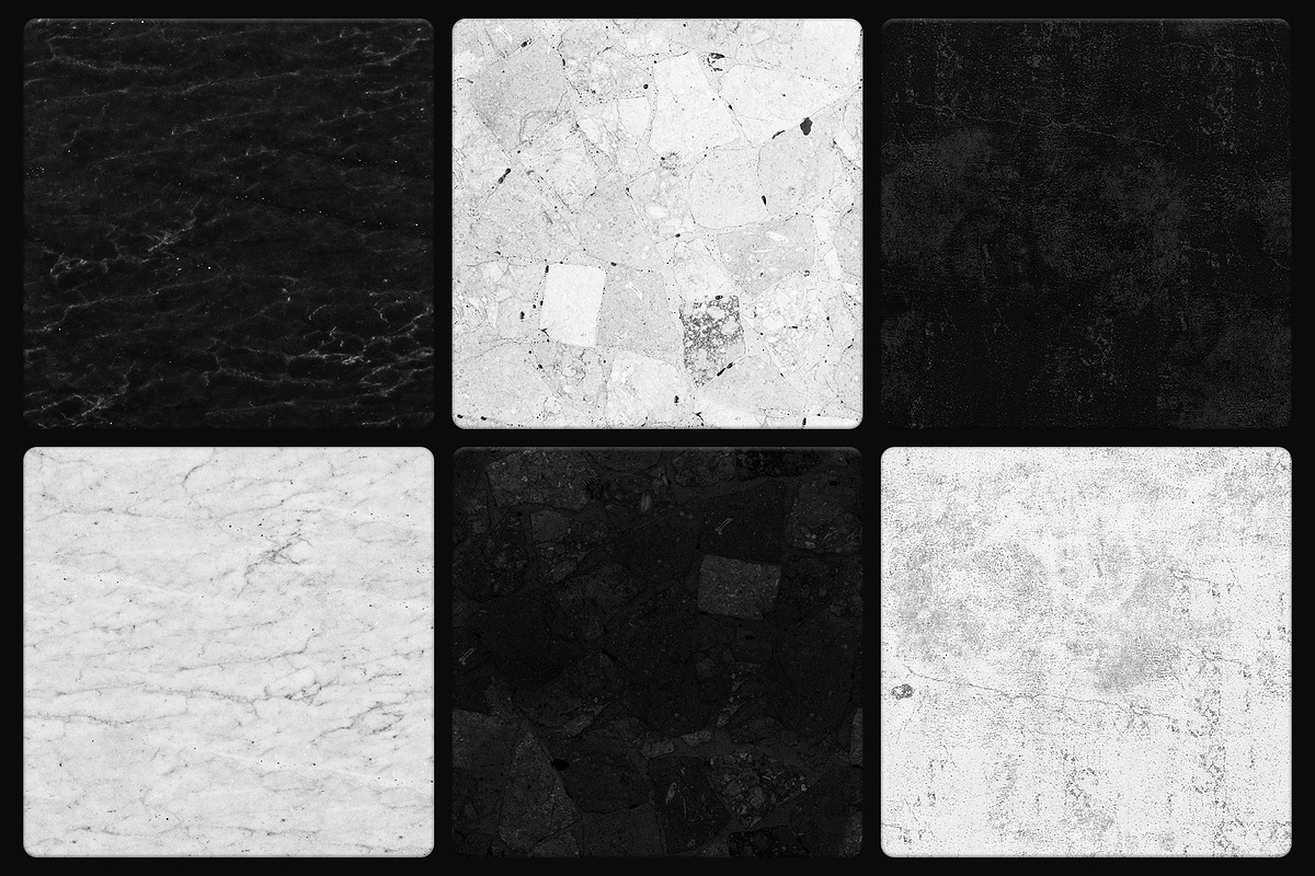 48 Black And White Seamless Textures, a Texture Graphic by 2DFUNS (Photo 6 of 9)