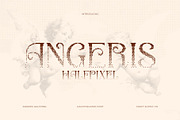 Angeris Halfpixel, a Serif Font by Craft Supply Co. (Thumbnail 1 of 8)
