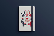 Cozy Scandinavia, an Animal Illustration by Chus Moreno Studio (Thumbnail 7 of 14)