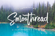 Smoothread Font, a Script Font by Dhan Studio (Thumbnail 1 of 6)