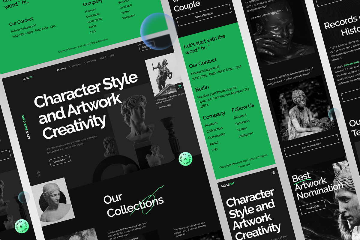 Artworks - Artworks Landing Page, a Landing Page Template by SLAB! Design (Photo 5 of 5)