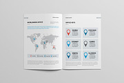 Company Profile Template WORD & INDD, a Brochure Template by Taiffco (Thumbnail 8 of 8)