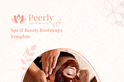 Spa & Beauty Bootstrap 5 Template, a Bootstrap Template by HasThemes (Thumbnail 1 of 3)