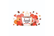 Valentine’s Day Cute Icons Set, an Object Illustration by Designer_Momina (Thumbnail 18 of 21)