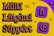Dincy 3D, a Sans Serif Font by Craft Supply Co. (Thumbnail 7 of 8)