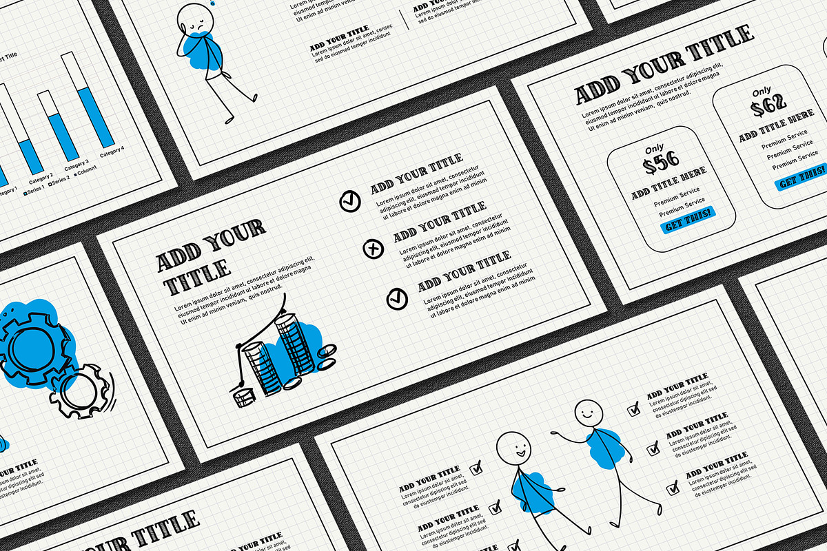 Handraw Modern Powerpoint Template, a Presentation Template by SKY CREATION (Photo 1 of 7)