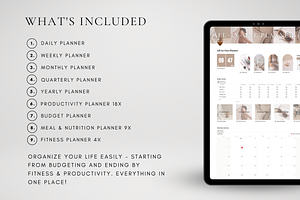 2025 Notion Life Planner Bundle