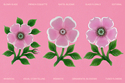 Blown Glass Flowers Collection, an Object Graphic by The Flossy Finch (Thumbnail 9 of 15)