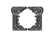 Vintage Ornamental Frame Bundle, an Illustration by hafijul (Thumbnail 4 of 51)