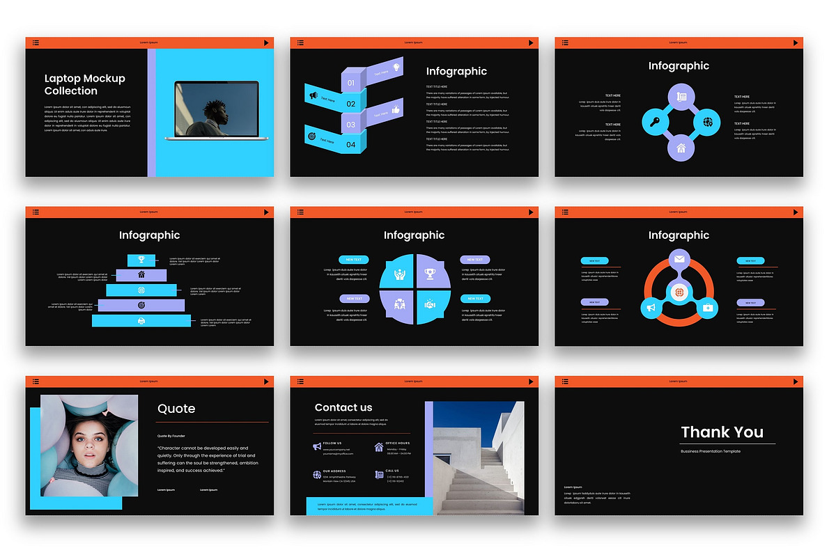 Gilmour – Business Keynote Template, a Presentation Template by kreatifreya (Photo 2 of 5)