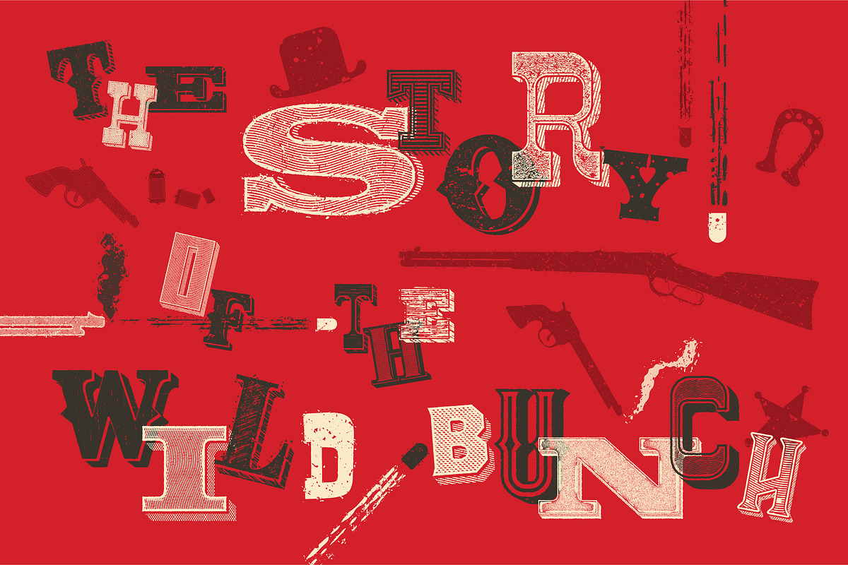 Western Typography Saloon preview 2