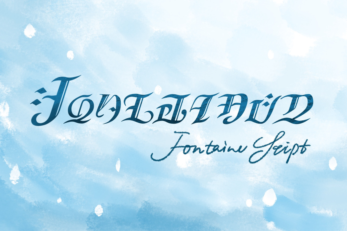 FontBleau Fontaine Style Script, a Script Font by KKG Works (Photo 1 of 3)
