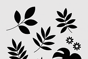collection tropical leaf silhouette, an Illustration by Amazin_art (Thumbnail 16 of 21)