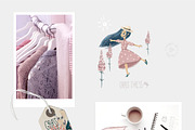 Witch Garden. Clipart set, an Illustration by Dinkoobraz (Thumbnail 6 of 10)