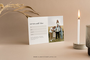 Photography Gift Certificate GIC015