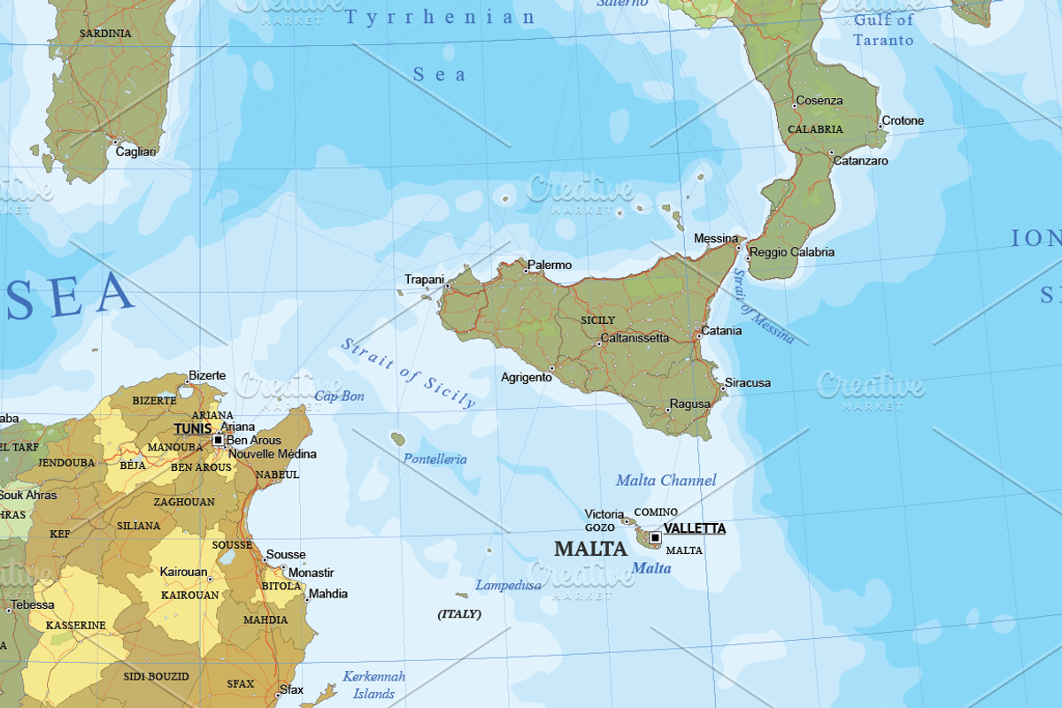 Map of Europe, an Education Illustration by Cartorical (Photo 6 of 8)